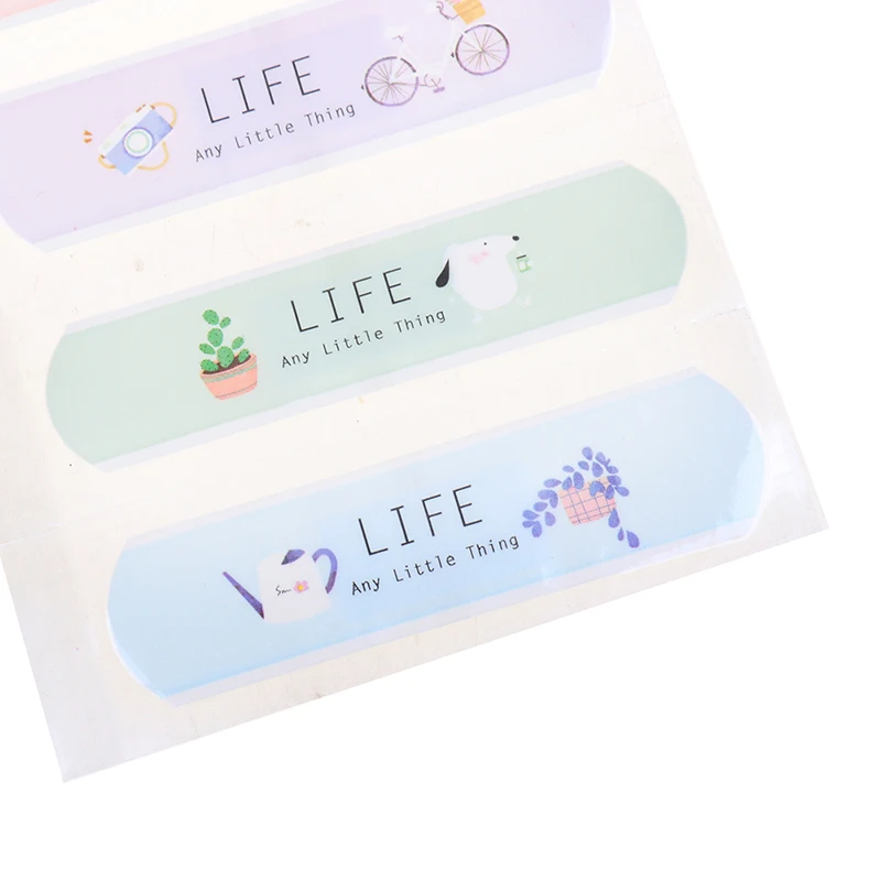 20 шт./лот, одноразовая симпатичная повязка, намотанная наклейка, Kawaii, аптечка, аварийный набор для детей, детские клейкие повязки для дома