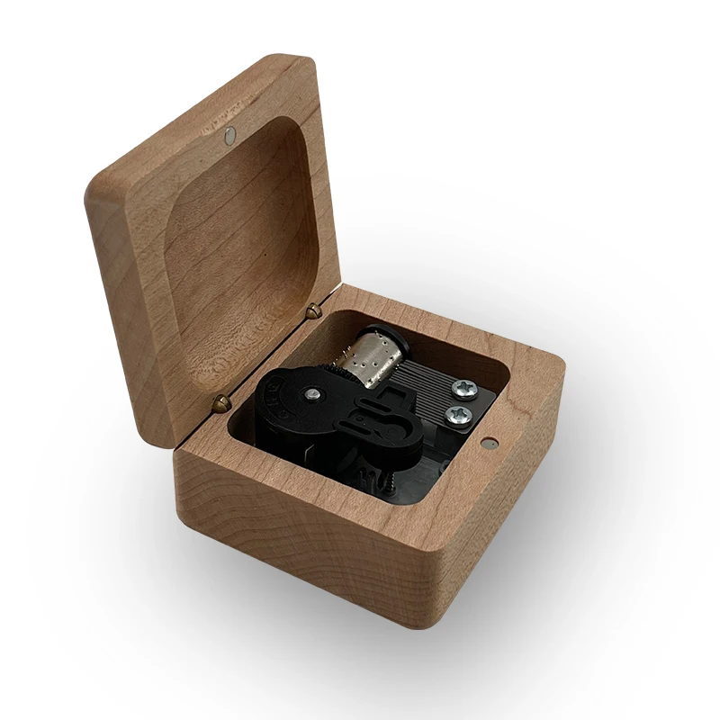 Музыкальная шкатулка Elfen Lied механическая музыкальная с цветным принтом для