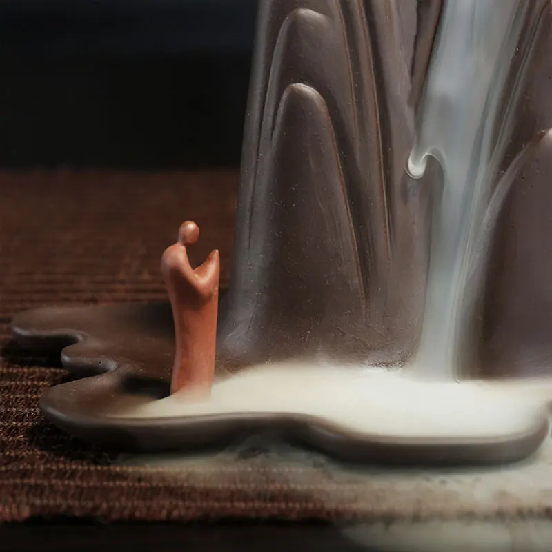 10 шт. благовония + креативная горелка для благовоний искусственные конусы