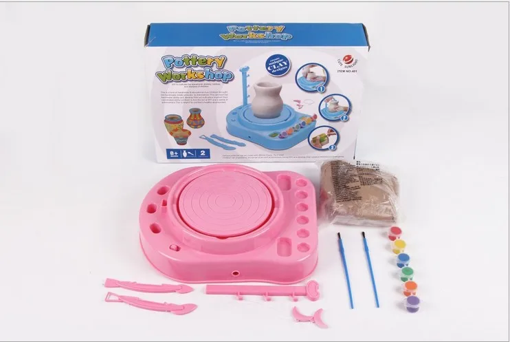 

Children's Pottery Workshop Art Toys Handmade Pottery Ornaments Ceramic Electric Pottery Machine