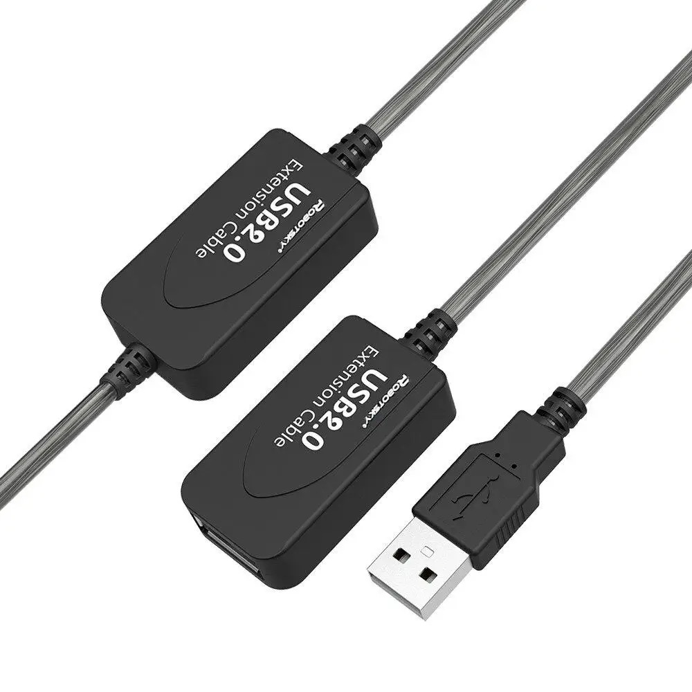 5/10/15/20 M USB 2 0 Удлинительный кабель одиночный/двойной сигнал усиления подключается