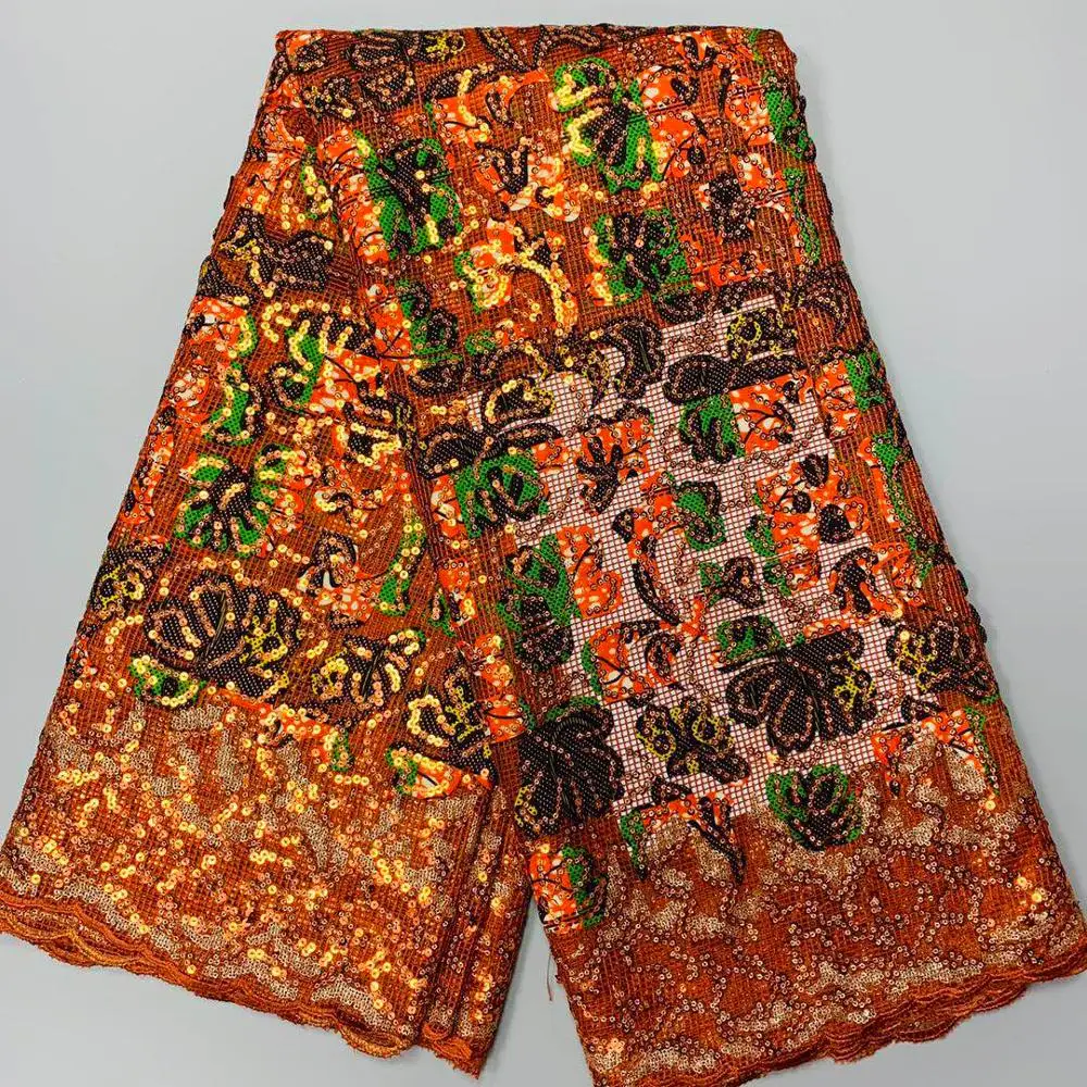 

Блестящая восковая ткань, цветная африканская кружевная ткань, сетка, французское кружево, красивая нигерийская ткань для женщин, вечерние