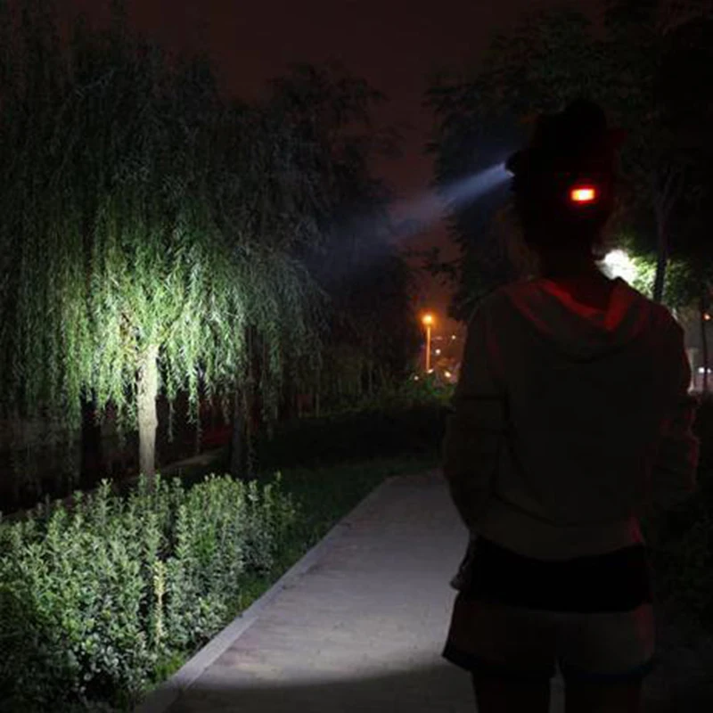 Светодиодный налобный фонарь Litwod алюминиевый зум с датчиком U3 светодиодный