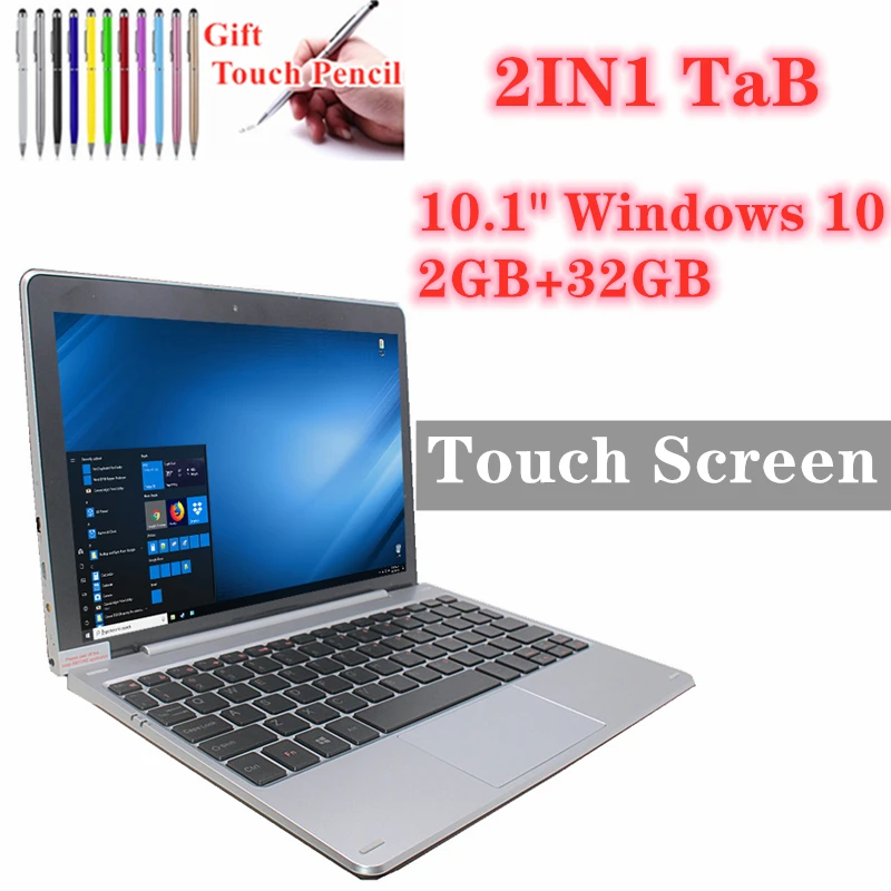 Планшет Nextbook 10 А Windows 2 в 1 дюйма с 4-ядерной клавиатурой | Компьютеры и офис