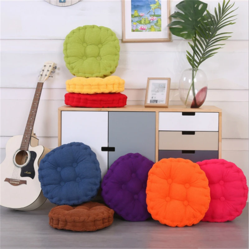 

Thicken Square Corncob Tatami Seat Office Chair Seat Cushion Soft Sofa Cushion for Home Floor Decor Textile Knee Pillow