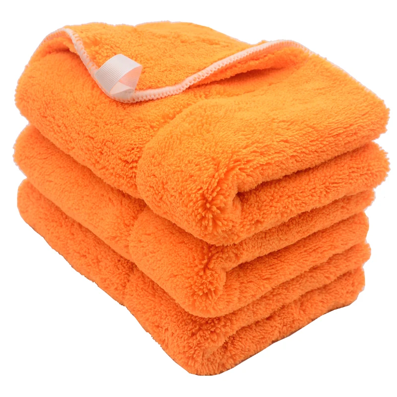3 шт. плюшевые полотенца из микрофибры 40 х30 см г/м2|detailing towel|microfiber car cleaningsuper thick plush