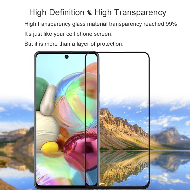 Защитное стекло fekuye закаленное 9H для Samsung Galaxy A30/A30S/A40/A50/A51/A50S/A60/A70S/A70/A71 | Мобильные