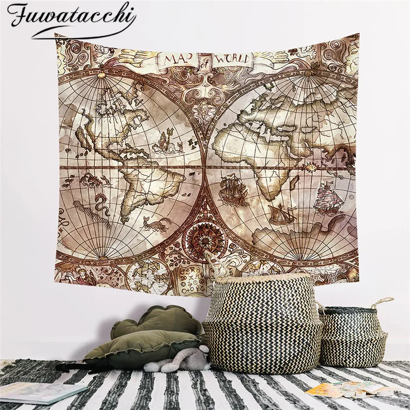 Фуватакчи среднего возраста гобелен настенный земля солнце покрывало для фото