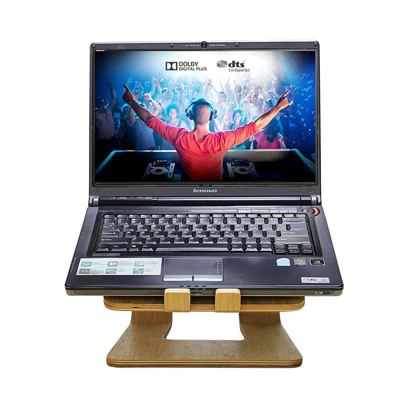 Эргономичная бамбуковая подставка для ноутбука Macbook Air Pro Retina 11 13 15 дюймов