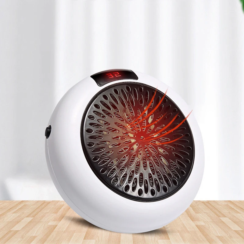 

Portable Heater Household Home Plug In Small Heater with Remote Control Office Dorm Heating JS23