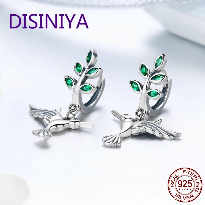 Модные женские серьги-гвоздики из серебра 100% пробы | Украшения и аксессуары