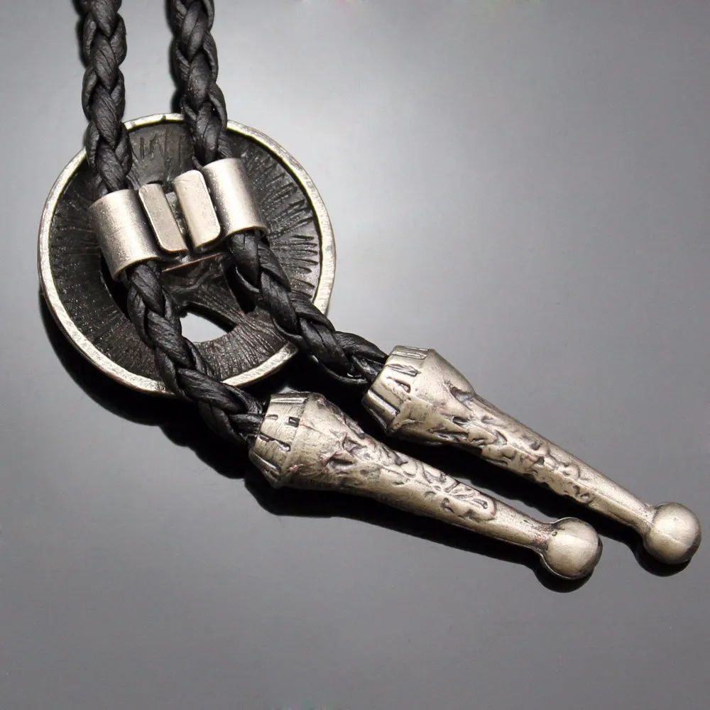 Новое поступление западный юго-западный мужской подарок Техасский Ranger Star Leather Rodeo Bolo Bola Галстук Топ Мода 2 цвета аксессуары