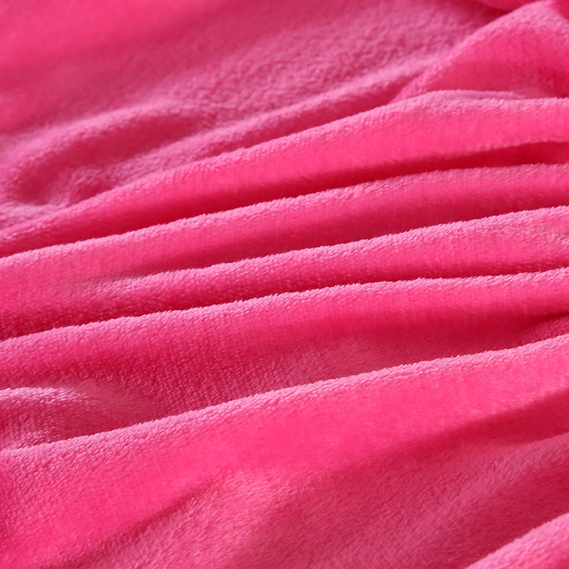 Фланелевые одноцветные облегающие простыни зимний матрас теплые с эластичной