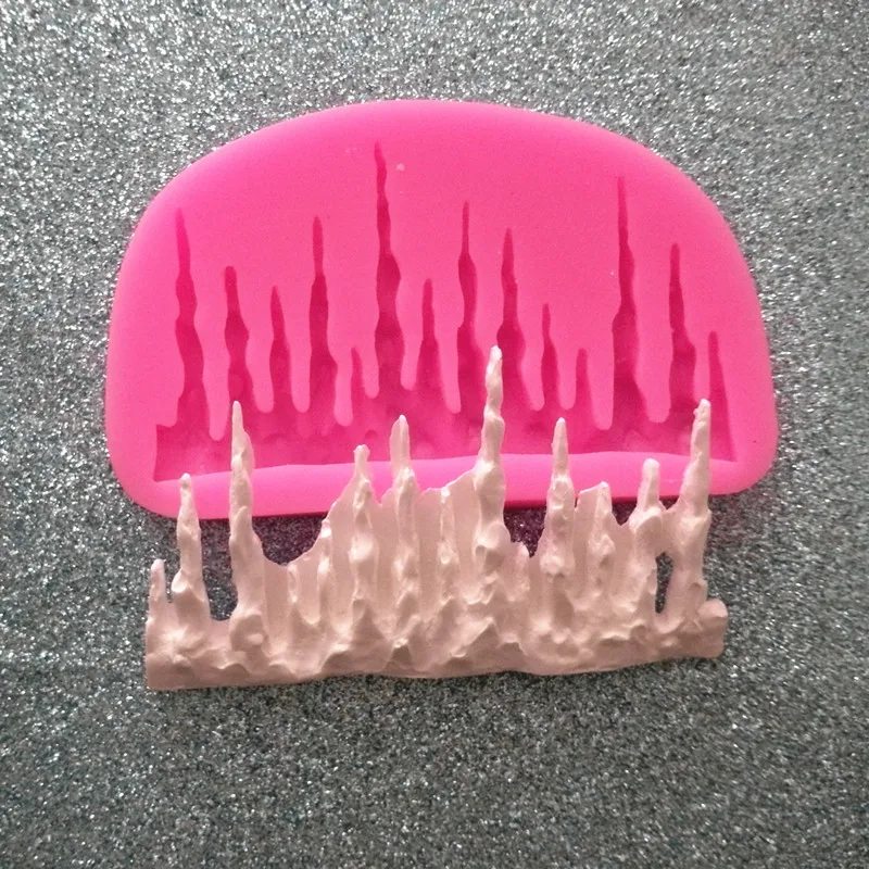 Рождественские снежинки в форме 3D кремниевой фотообои Сделай Сам кондитерский