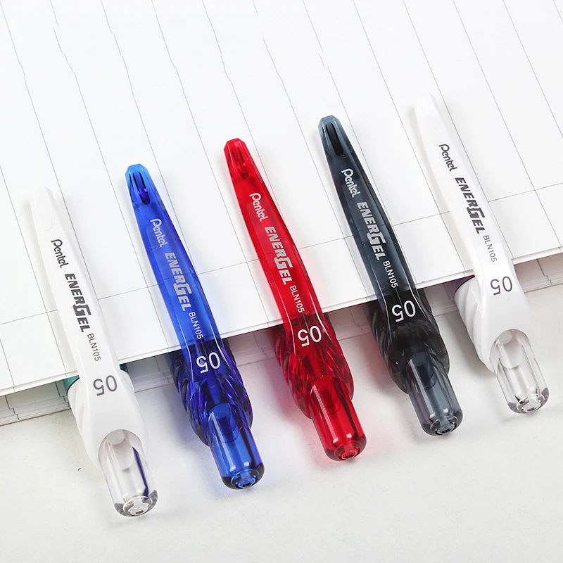 Kawaii японские Канцтовары Pentel BLN 105 быстросохнущая перестраиваемая гелевая ручка 0 5