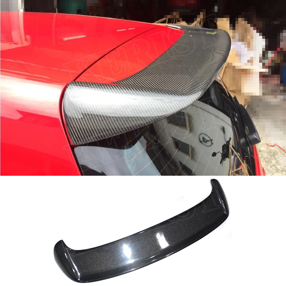MK6 УГЛЕРОДНЫЙ Задний спойлер на крышу багажника для Volkswagen VW Golf 6 gti r 2009 2013 O style не