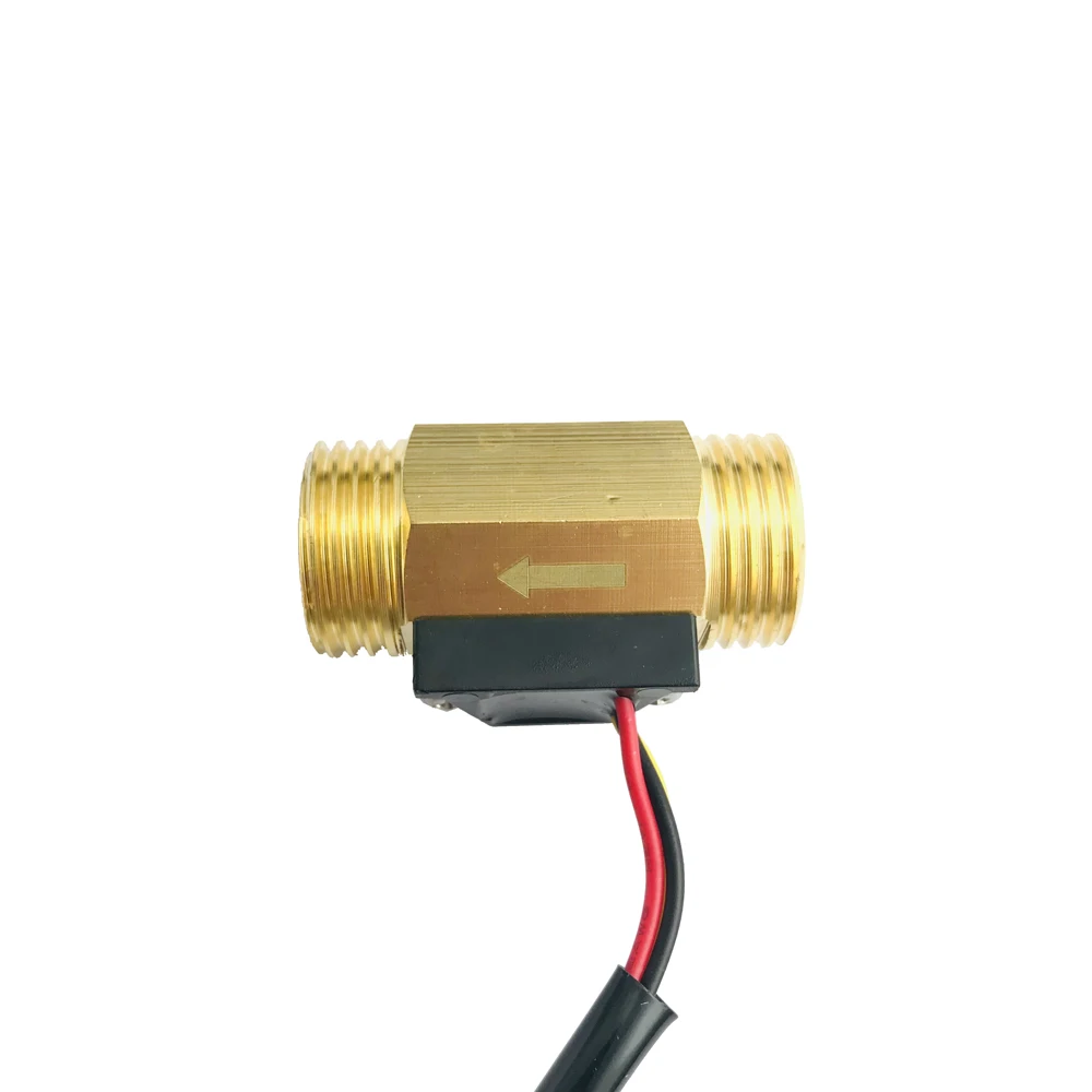 

Датчик расхода воды с низким потреблением, USC-HS21TI BSP G1/2 "измеритель турбины, 1-30 л/мин, расходомер турбины, iSentrol Saier Sensor Dijiang