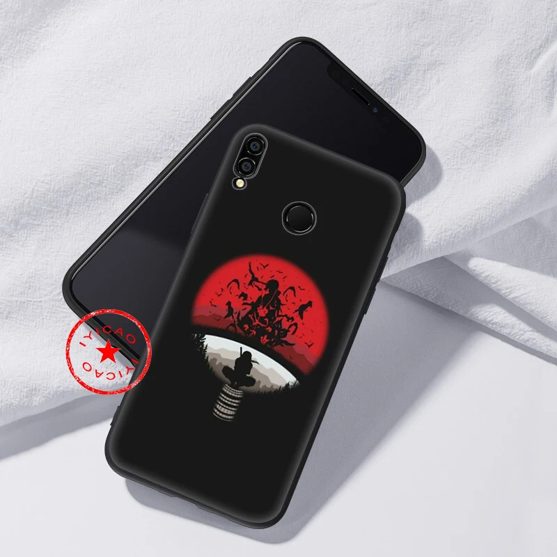 IYICAO Anime naruto logo Soft Case for Huawei Honor 20 10 9X 9 8X 8C 8 7X 7A 6A Lite Pro View Note Phone Cover |