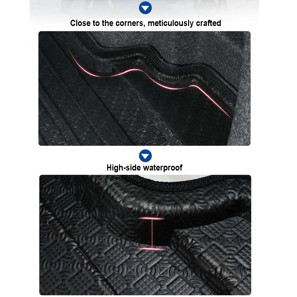 Для MAZDA 2 3 5 6 подсветка фотосессия задний багажник автомобиля коврик для