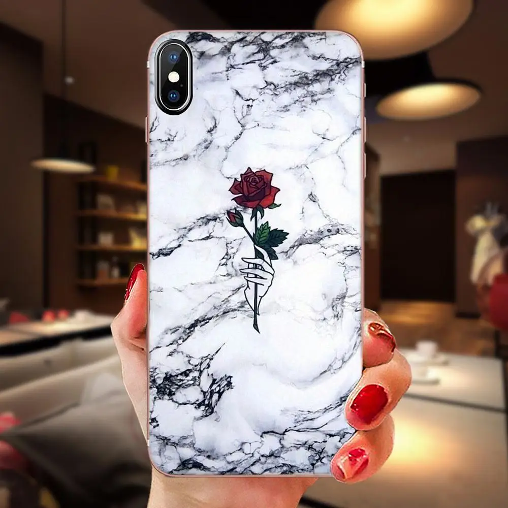 Силиконовый чехол с текстурой кристаллов серого и белого цвета для huawei P7 P8 P9 P10 P20