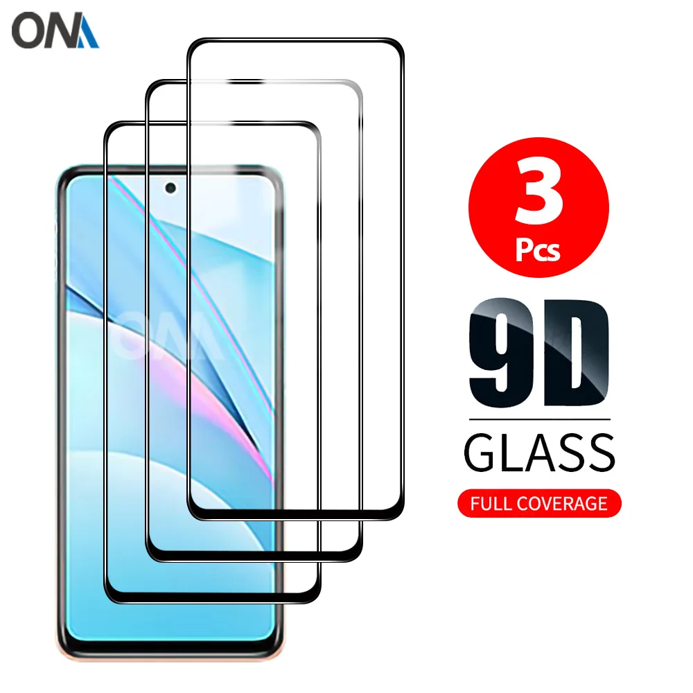 Защитная пленка для экрана Xiaomi Redmi Note 9 Pro 5G из закаленного стекла премиум класса с