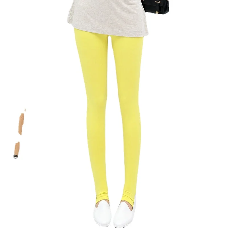 

Bingjie genuine orchid essence modal Leggings women's summer thin elastic Leggings seamless leggings