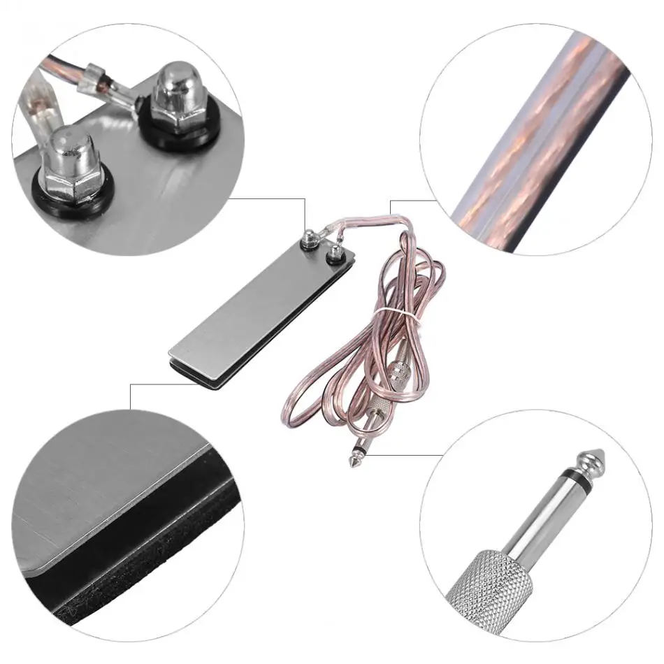 Горячая продажа Мини нержавеющая сталь тату педаль переключатель контроллер для