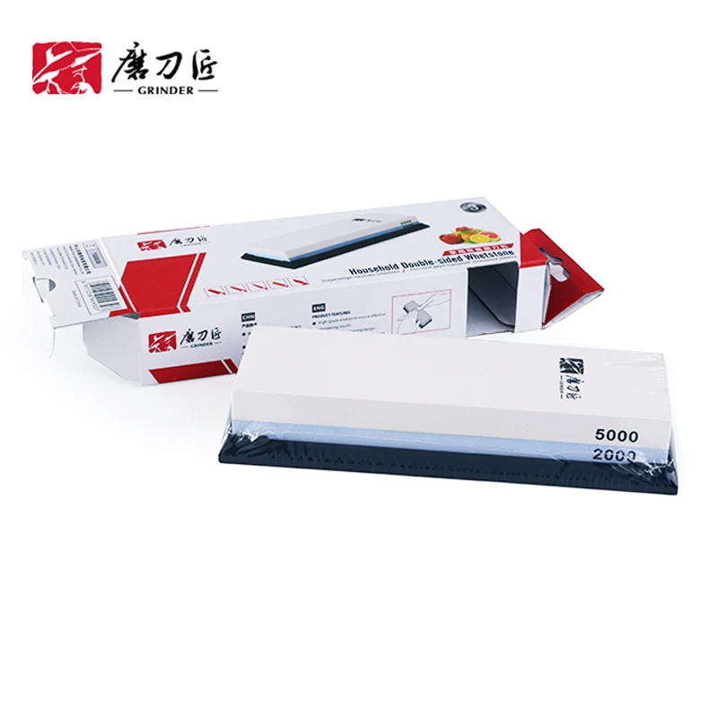 

Taidea whetstone 2000/5000 # professional sharpening stone angle guide fixde diamond non slip base kitchen sharpening system