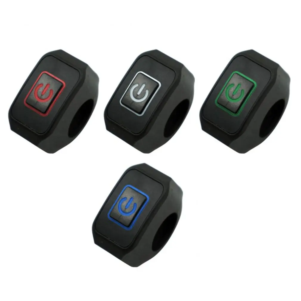 Кнопка переключения на руль мотоцикла 22 мм 7/8 дюйма водонепроницаемая со