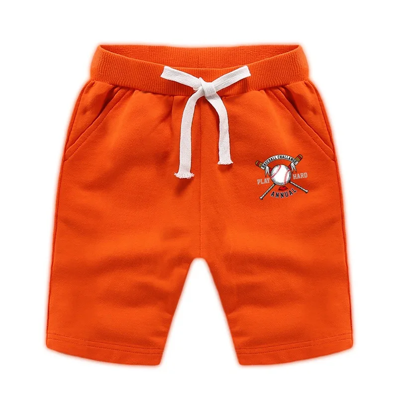 

Kids Boy Pants Blue Rabbit Printed Shorts Toddlers Comfy Causal Trousers Boys Summer Sport Shorts Pure Cotton Running Pants