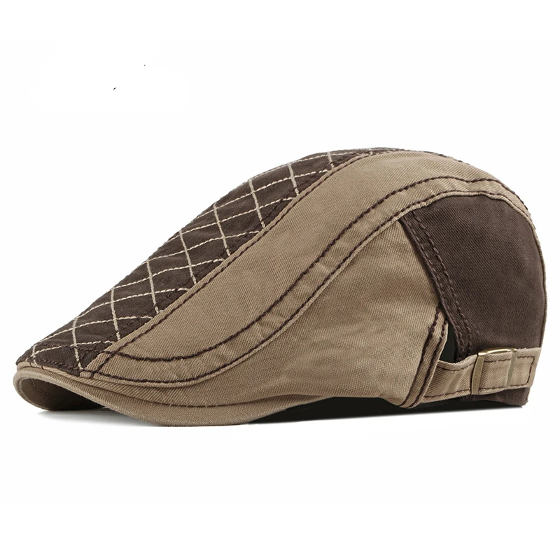 2021 Черная кепка женские шапки для мужчин кепки плоская художника Bere Kapelusz Damski Baret