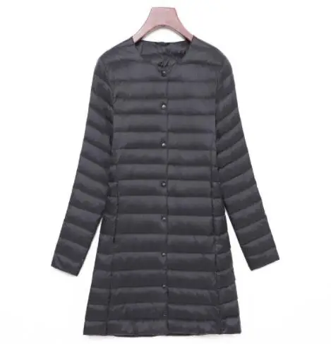 Zipper pink SEDUTMO зима плюс размер 4XL женские пуховики ультра легкое пальто длинная куртка-пуховик повседневные Черные осенние парки ED838 - Цвет: Zipper pink
