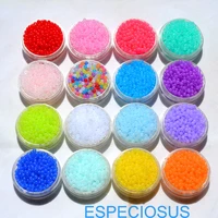4mm jewelry making findings acrylic seed spacer beads multi colors round measly beads transparent diy handcraft accessory 500pcs