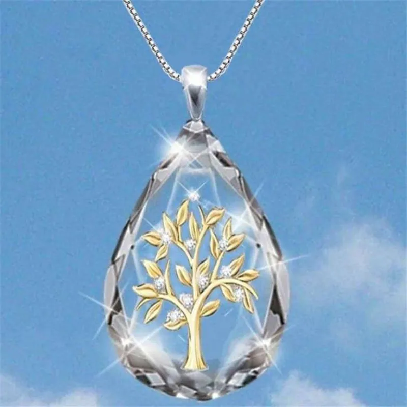 

Fashion luxury variety of styles modern style drop-shaped necklace Valentine's day women's romantic and elegant accessories gift