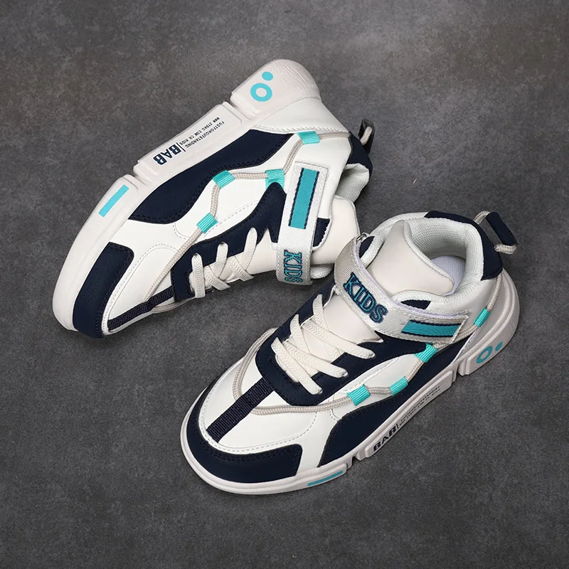 

All Season New Kids Shoes Fashion Breathable Non-Slip Casual Sneakers Warm Rubber Wearable