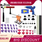 Набор инструментов для беспокрасочного удаления вмятин, клеевой пистолет с мостом для кузова автомобиля, мотоцикла, холодильника