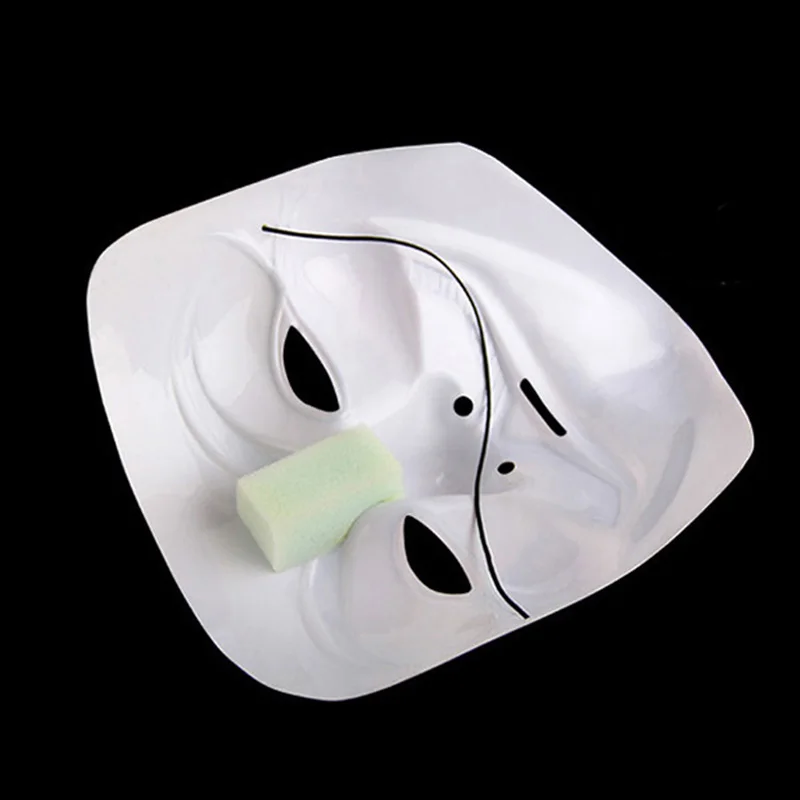 Белый/Золотой/Серебряный/Желтый V Vendetta Маскарадная маска на Хэллоуин одежда для