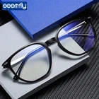 Очки для близорукости мужские, женские, мужские, с защитой от синего излучения, очки в стиле ретро seemfly-1,0-1,5-2,0-2,5-3,0-3,5