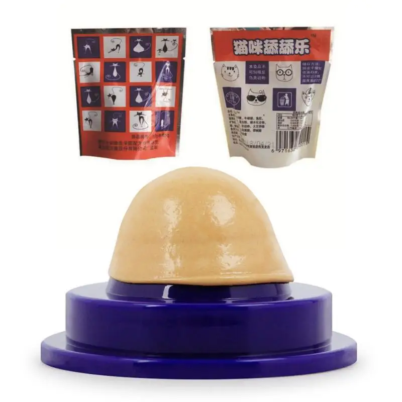 

1 PC Healthy Cat Snacks Catnip Sugar Candy Licking Nutrition Gel Energy Ball Toy Increase Pet Suppliestoy Candy Fixed Cat TSLM2