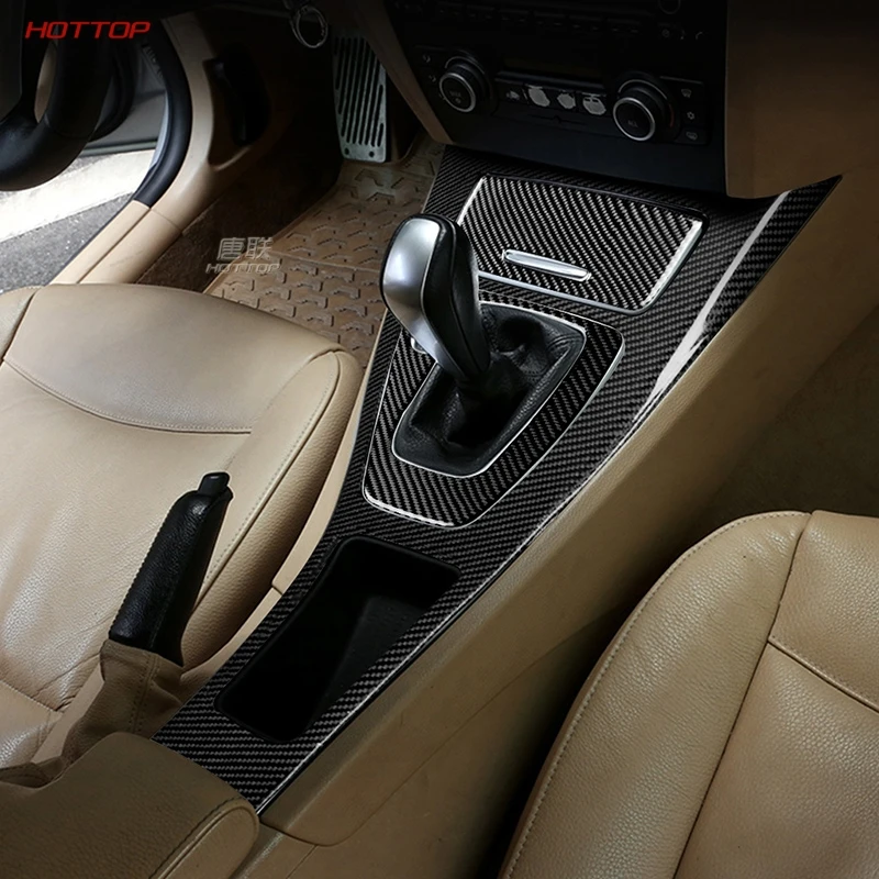 ABS Carbon Fiber Texture Black Shifter Box Panel For BMW 3 Series E90 E92 E93 | Автомобили и мотоциклы