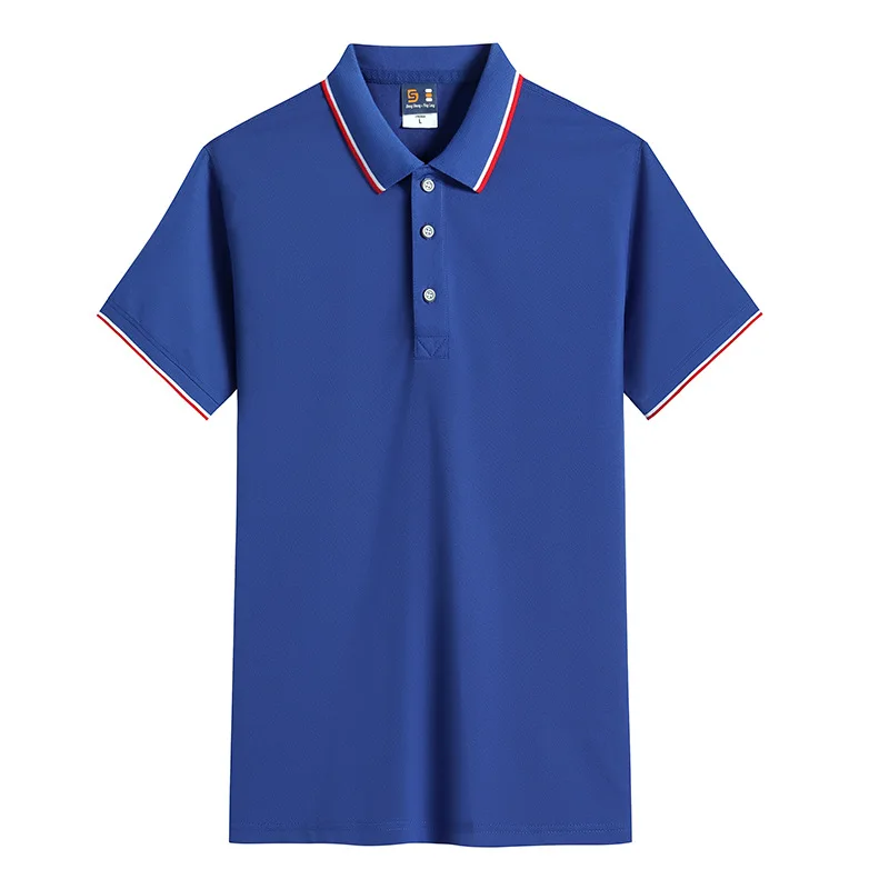 

Polo shirt collar work clothes with short sleeves T-shirt uniform t-shirts embroidery