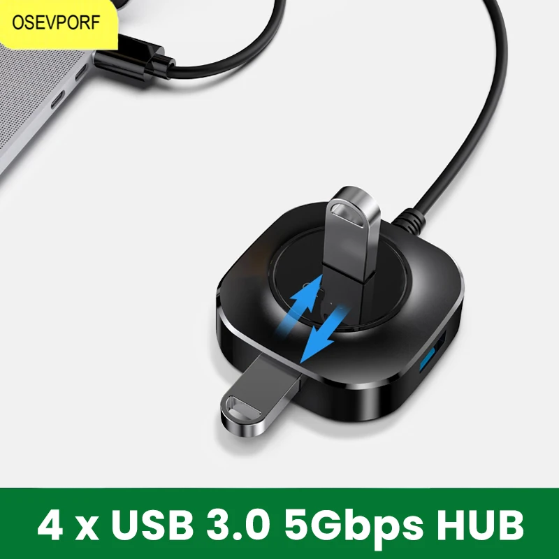 

5Gbps USB 3.0 HUB Splitter Multi USB Several Port Extender For PC Laptop Computer Accessories Super Speed Transmission Adapter
