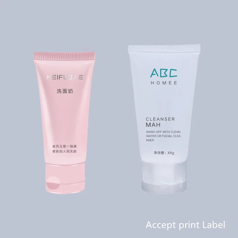 Пустые пластиковые тюбики 10 шт. прозрачные косметические контейнеры