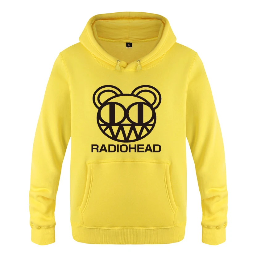 Радиоголова Рок Рэп музыка толстовки для мужчин 2018 пуловер флис с