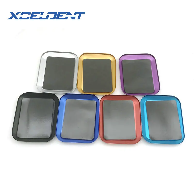 1 шт 7 цветов Стоматологическая лабораторная Магнитная пластина используемая для