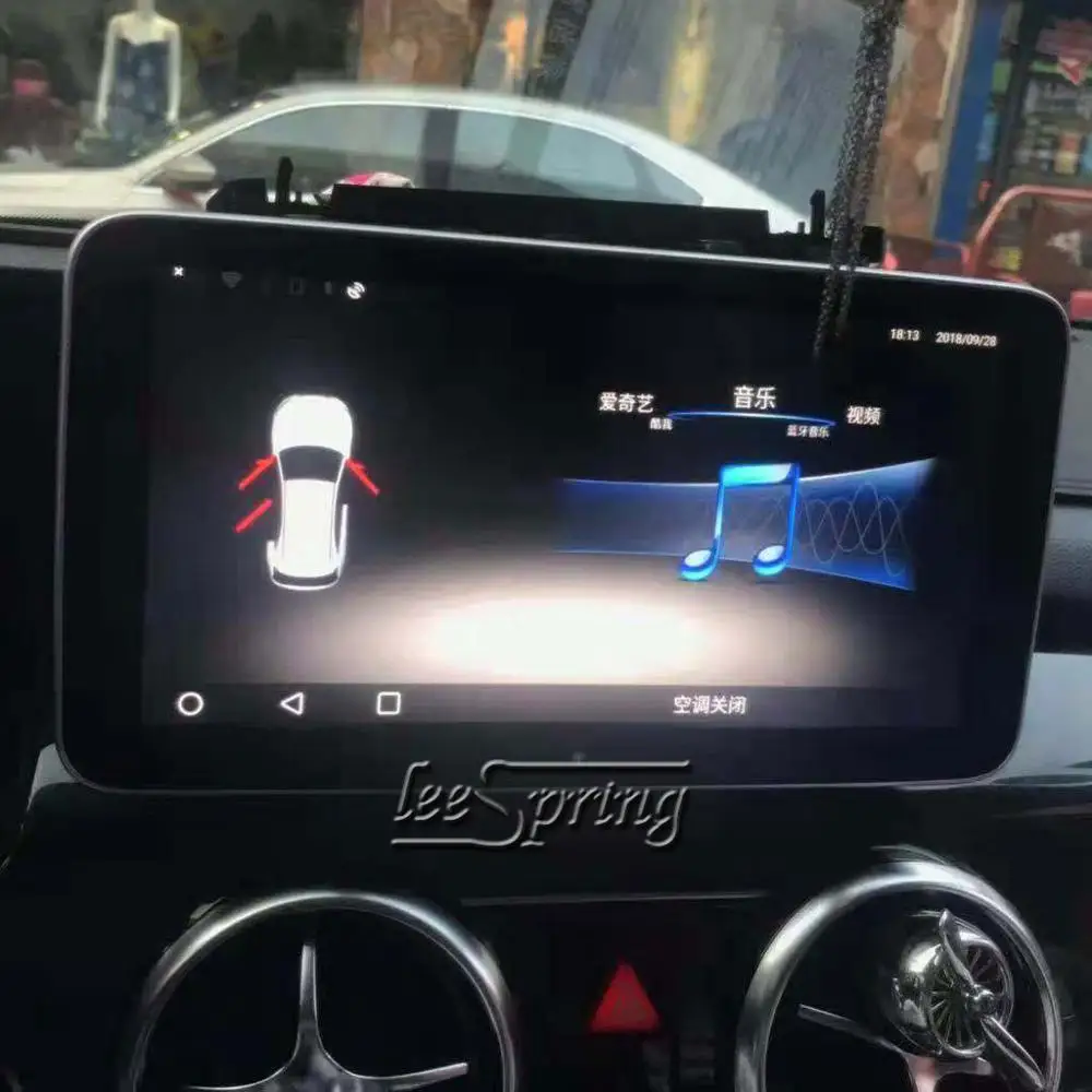 9 33 дюймовый антибликовый IPS сенсорный экран Android мультимедийный плеер для Mercedes Benz