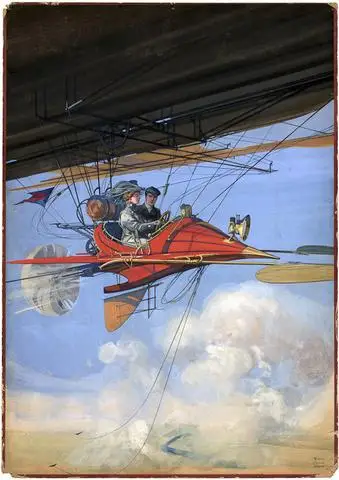 Постер Enlist in the Air Service Plane Funs Travel Tour винтажные настенные стикеры сделай сам на
