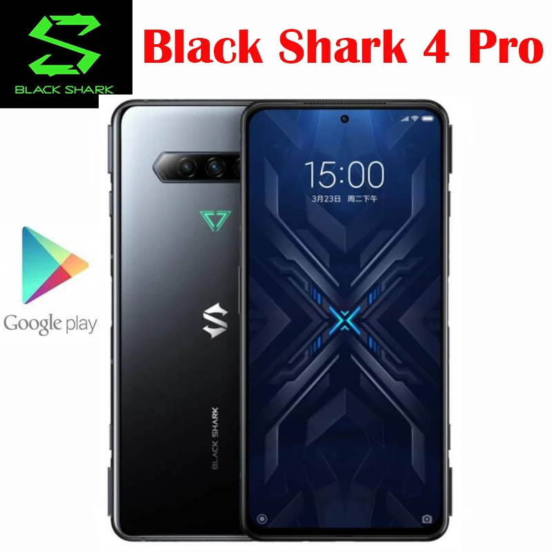 Оригинальный Новый Официальный Черный Акула 4 Pro 5G сотовый телефон Snapdragon888 6 67