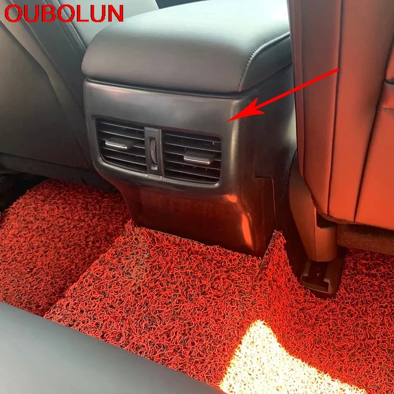 OUBOLUN для Mazda 3 M3 Axela 2019 2020 задний подлокотник с вентиляционным отверстием
