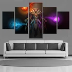 5 шт. (без рамки) DOTA 2 Invoker домашний декор для Гостиная печатных Wall Art игры постер современного искусства фотографии без рамки